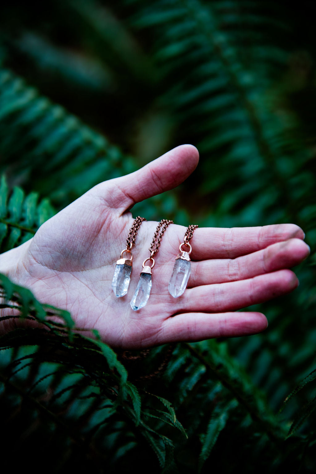 Dainty Quartz Necklace