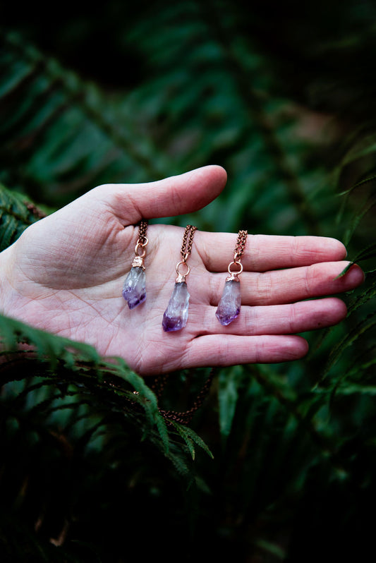 Dainty Amethyst Necklace